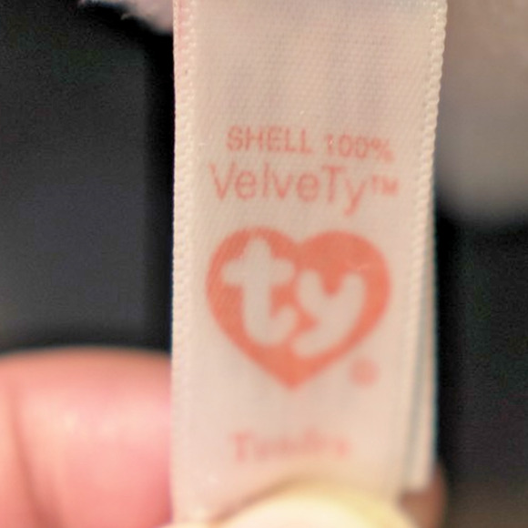 Ty Original Beanies Baby Tundra White Tiger Black Stripes Plush Toy VelveTy 2021 - Picture 2 of 12